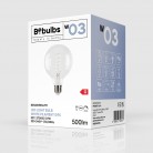 Lampadina LED Filamento Bianco Globo G95 5,9W 500Lm E27 2700K Dimmerabile - W03