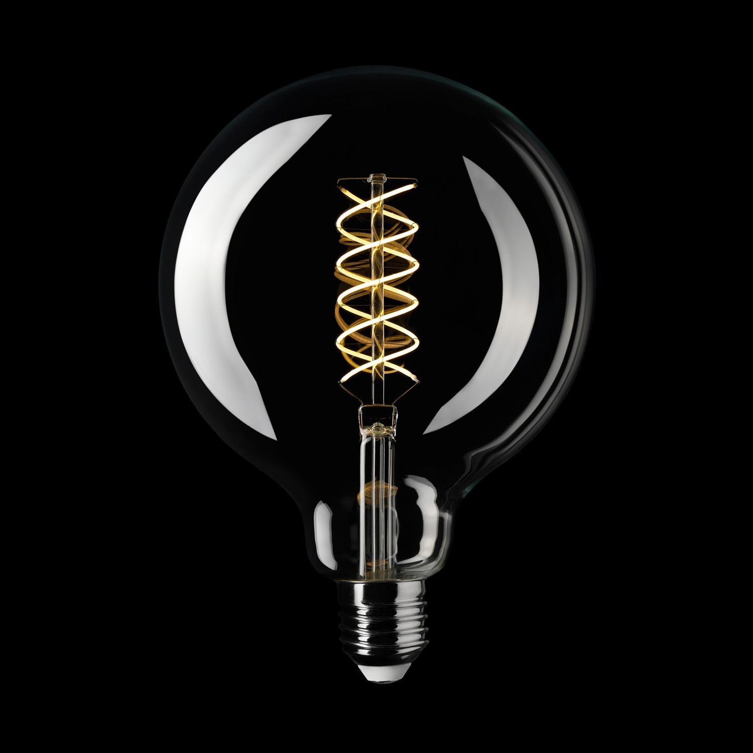 Lampadina LED Filamento Bianco Globo G125 5,9W 500Lm E27 2700K Dimmerabile - W04