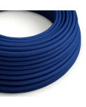 Cavo tessile Classic Blue lucido - L'Originale Creative-Cables - RM12 rotondo 2x0,75mm / 3x0,75mm