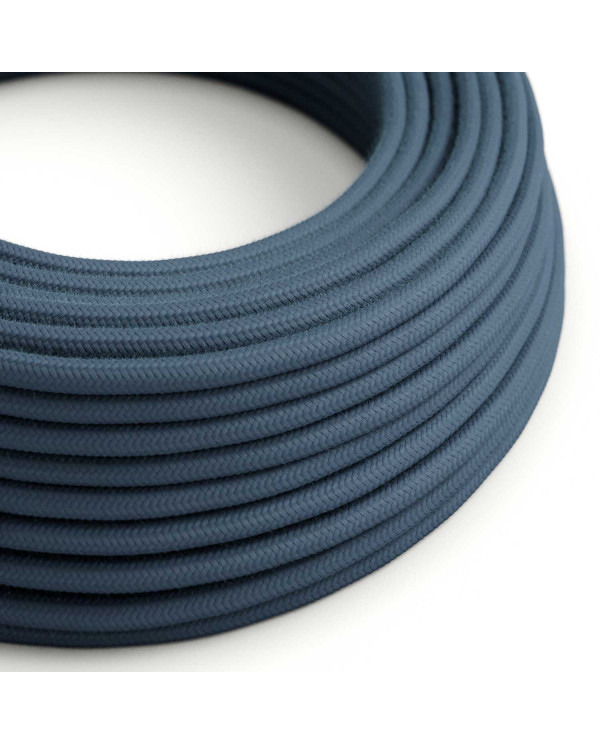 Cavo tessile Grigio Pietra in cotone - L'Originale Creative-Cables - RC30 rotondo 2x0,75mm / 3x0,75mm