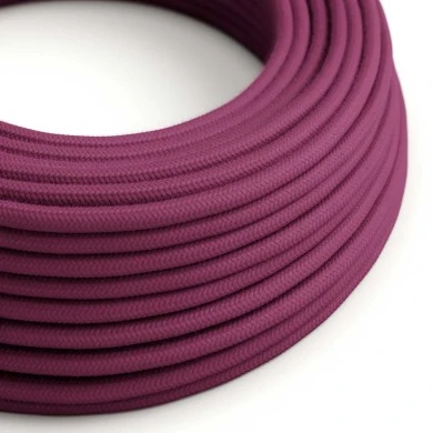 Cavo tessile Vinaccia in cotone - L'Originale Creative-Cables - RC32 rotondo 2x0,75mm / 3x0,75mm