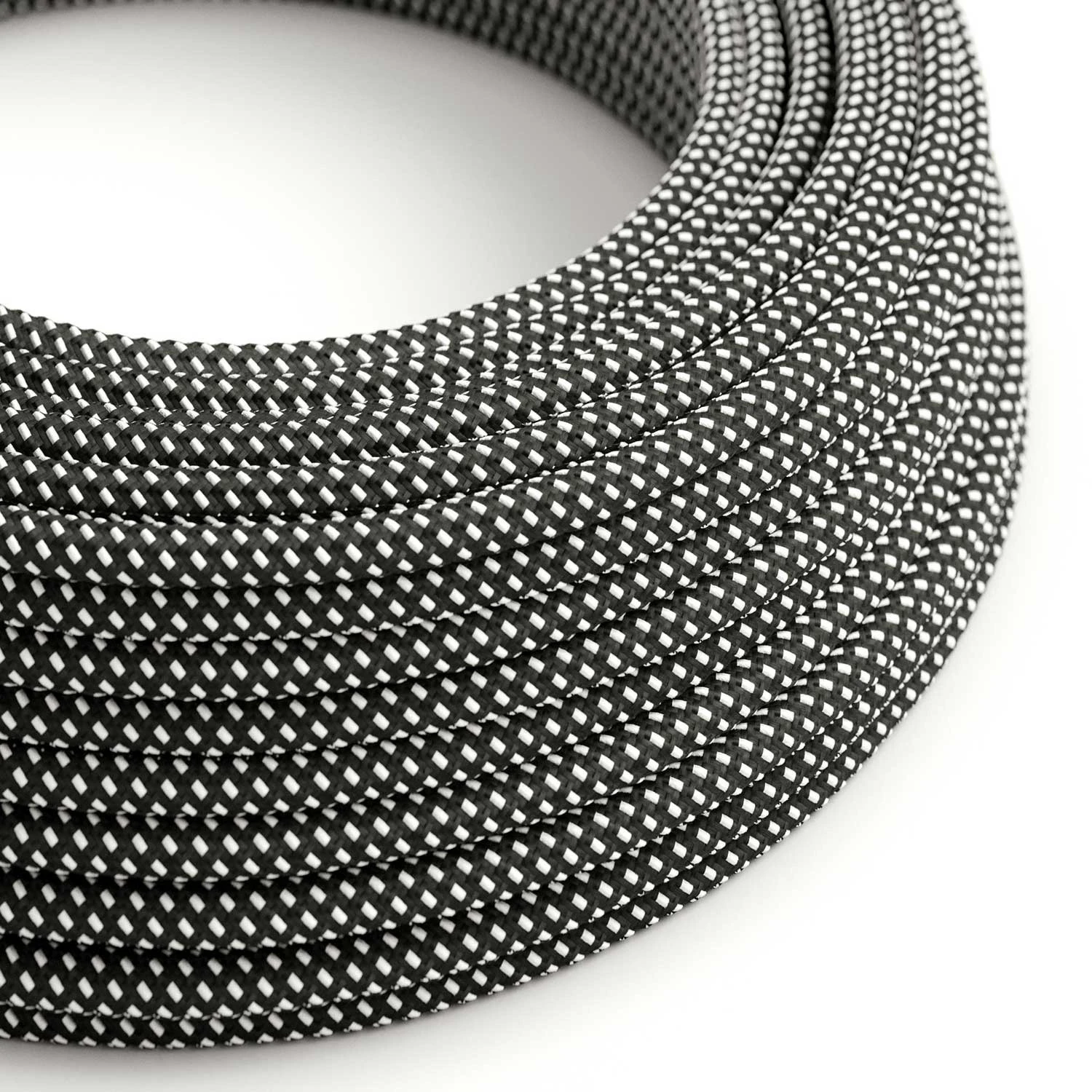 Cavo tessile per illuminazione Cielo Stellato 3D - L'Originale Creative Cables, per lampade a sospensione e da parete - RT41