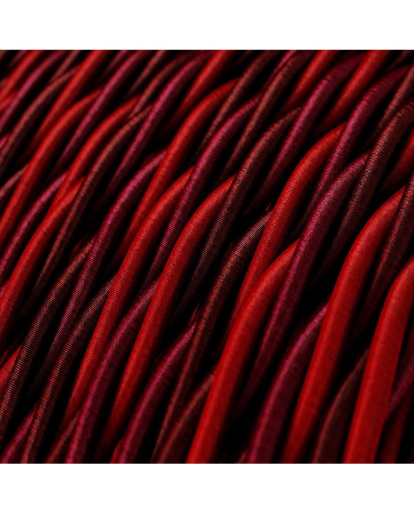 Cavo tessile Asburgo lucido - L'Originale Creative-Cables - TG05 trecciato 3x0,75mm