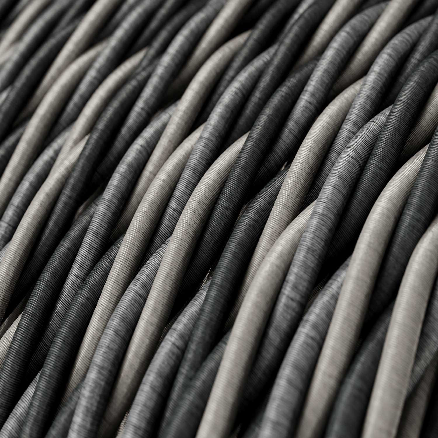 Cavo tessile Orleans lucido - L'Originale Creative-Cables - TG07 trecciato 3x0,75mm