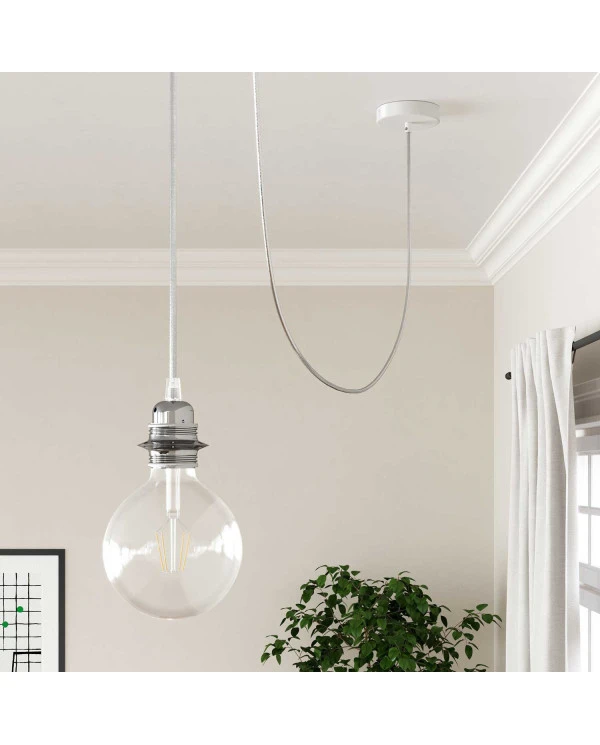 Cavo colorato per illuminazione in Rame Stagnato - L'Originale Creative Cables, adatto a impianti a vista di design - RR12
