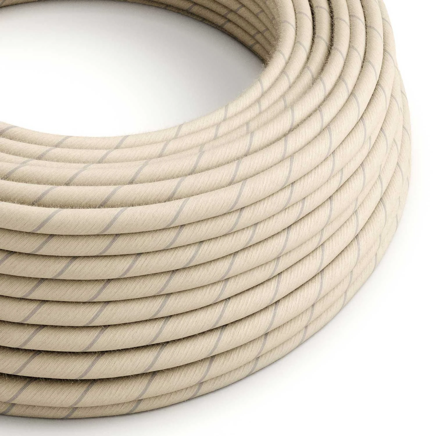 Cavo in cotone e lino Avena Vertigo - L'Originale Creative Cables, ideale per progetti di illuminazione creativi - ERD23