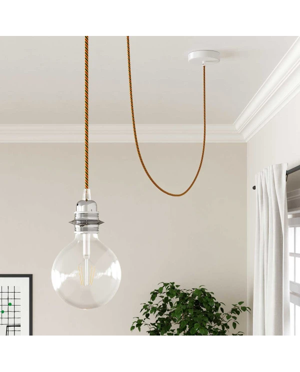 Corda elettrica per illuminazione Bruxelles Vertigo - L'Originale Creative Cables, per impianti a vista di design - ERM59