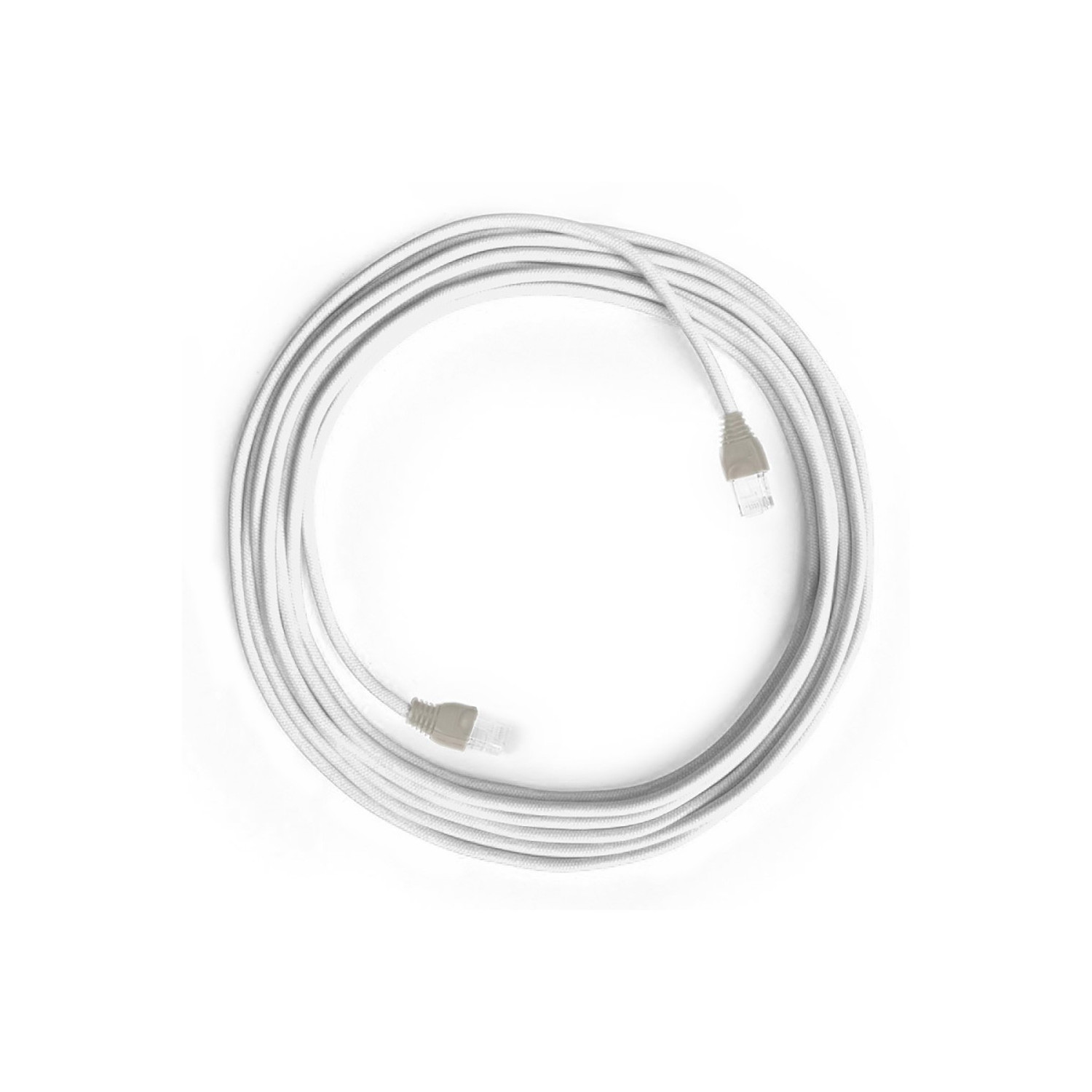 Cavo Lan Ethernet Cat 5e con connettori RJ45 - RC01 Cotone Bianco
