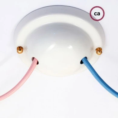 Kit rosone in ceramica a 2 fori