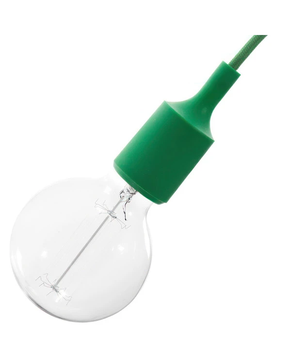 Kit portalampada E27 in silicone