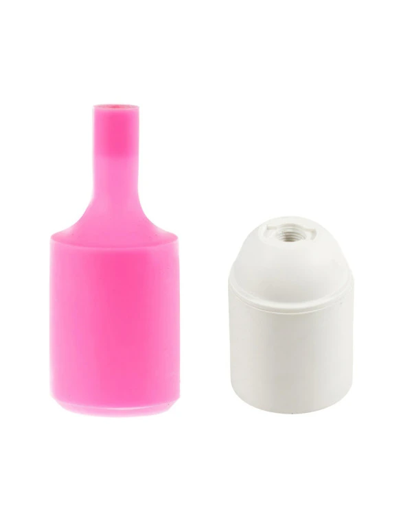 Kit portalampada E27 in silicone