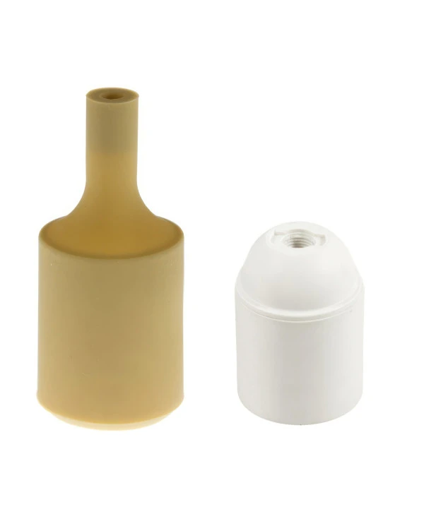 Kit portalampada E27 in silicone