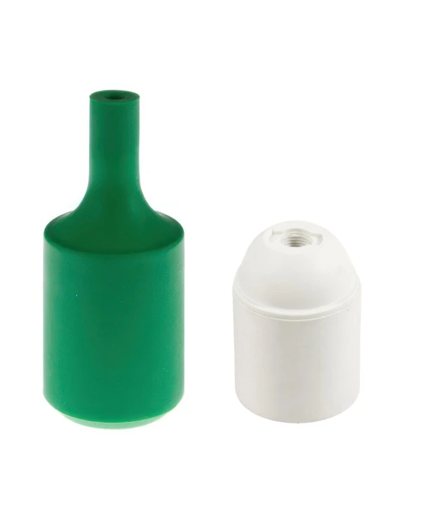 Kit portalampada E27 in silicone