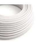 Cavo per illuminazione in cotone Rosa pallido - L'Originale Creative Cables, per impianti a vista di design - RC16