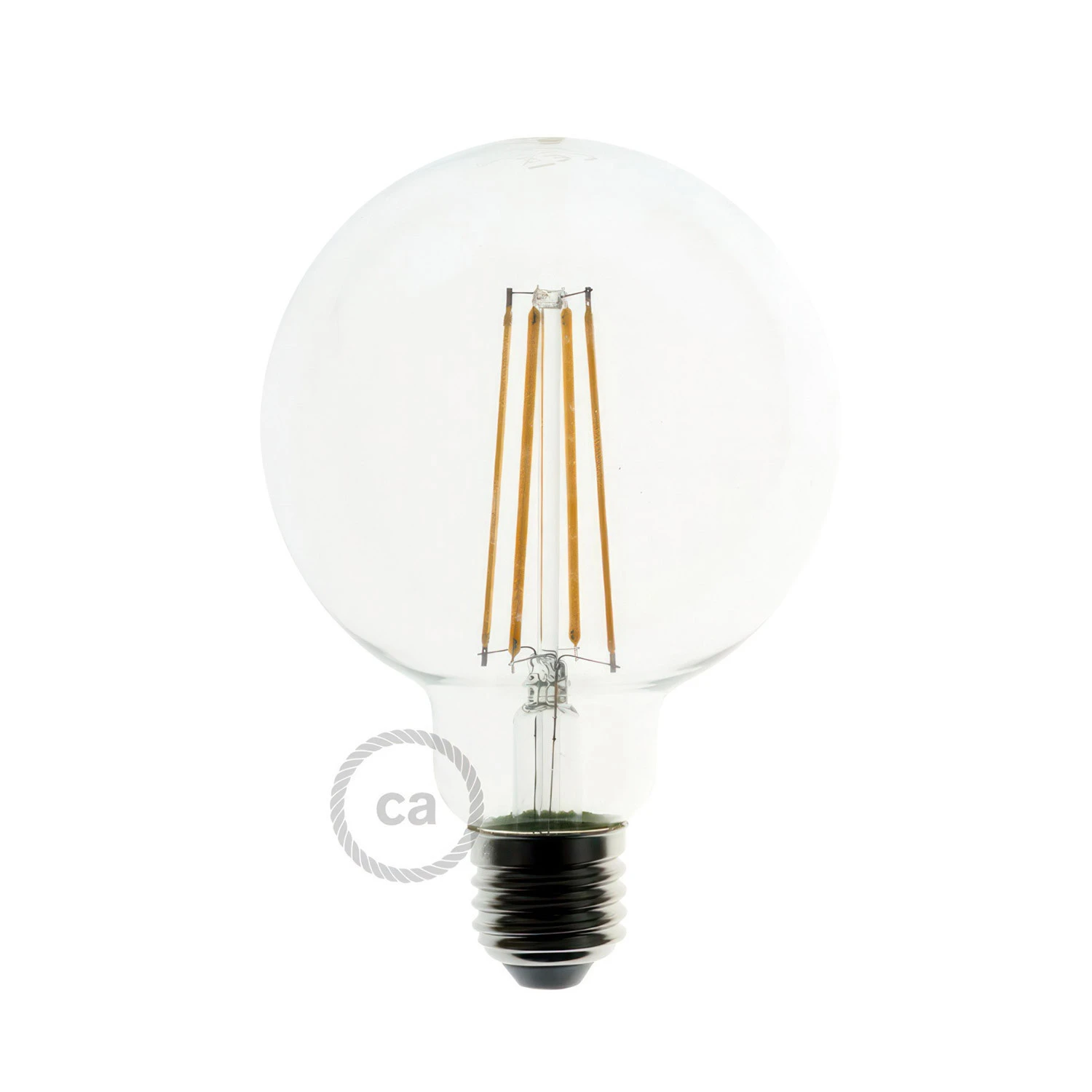 Lampada a sospensione Made in Italy completa di cavo tessile, paralume gabbia Diamond e finiture in metallo