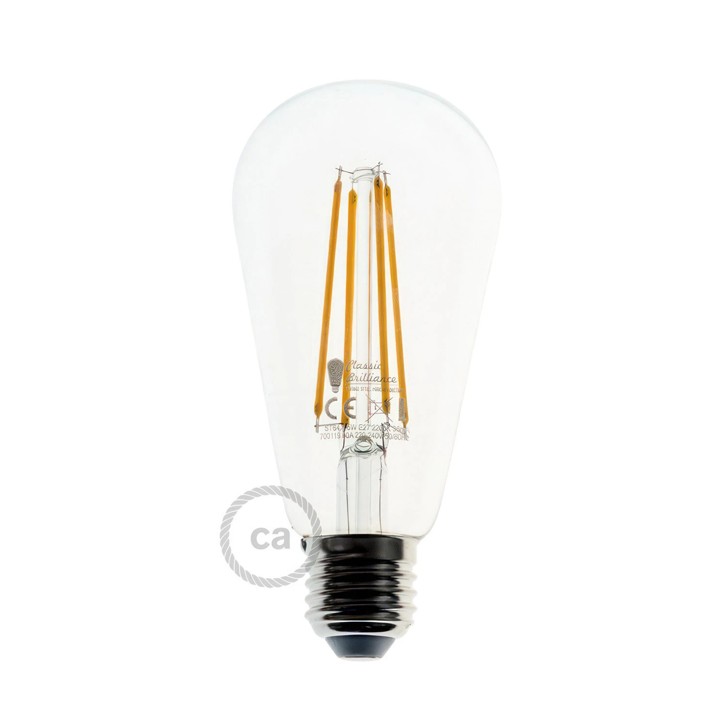 Lampada a sospensione Made in Italy completa di cavo tessile, paralume Cubo in cemento e finiture in metallo