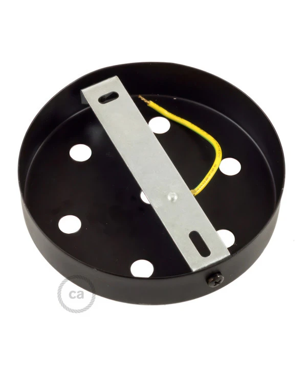 Kit rosone cilindrico in metallo a 7 fori