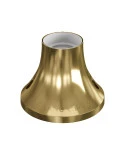 Portalampada metallizzato E27 a parete o soffitto