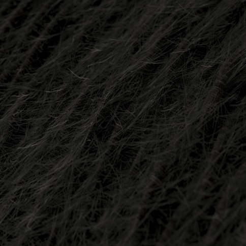 Cavo tessile Nero Carbone Marlene - L'Originale Creative-Cables - TP04 trecciato 2x0,75mm / 3x0,75mm