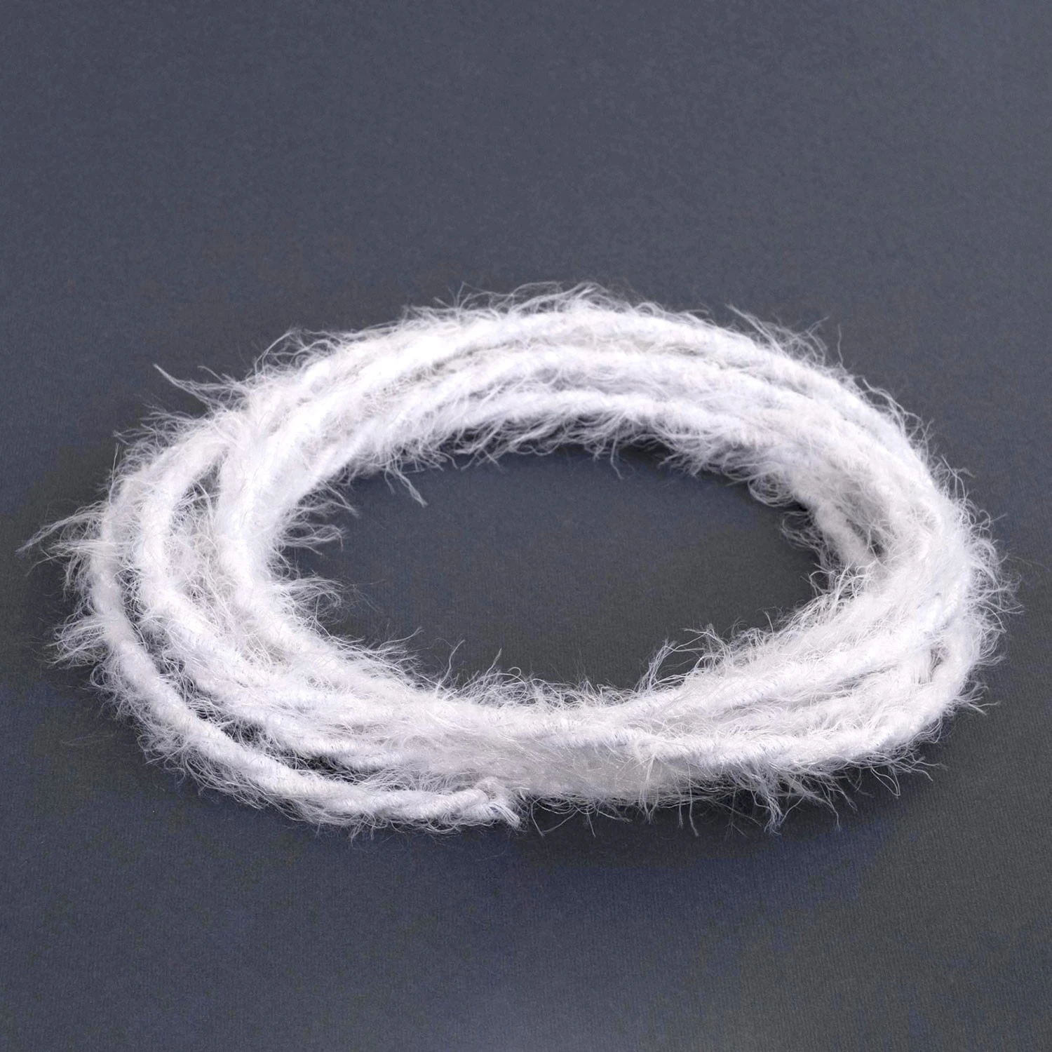 Cavo tessile per illuminazione Bianco Ottico Marlene - L'Originale Creative Cables, pensato per lampade originali - TP01
