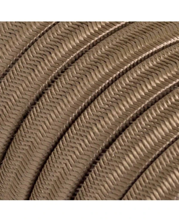 Cavo elettrico per catenaria rivestito in tessuto Cipria CM27