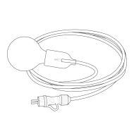 Lampade con spina da esterno