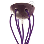 Kit rosone in ceramica a 7 fori - Viola