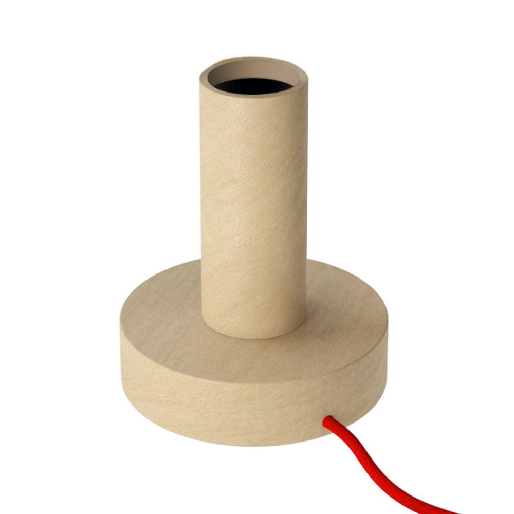Posaluce - Lampada da tavolo in legno Large - Neutro