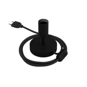 Alzaluce - Lampada da tavolo in metallo - Nero opaco