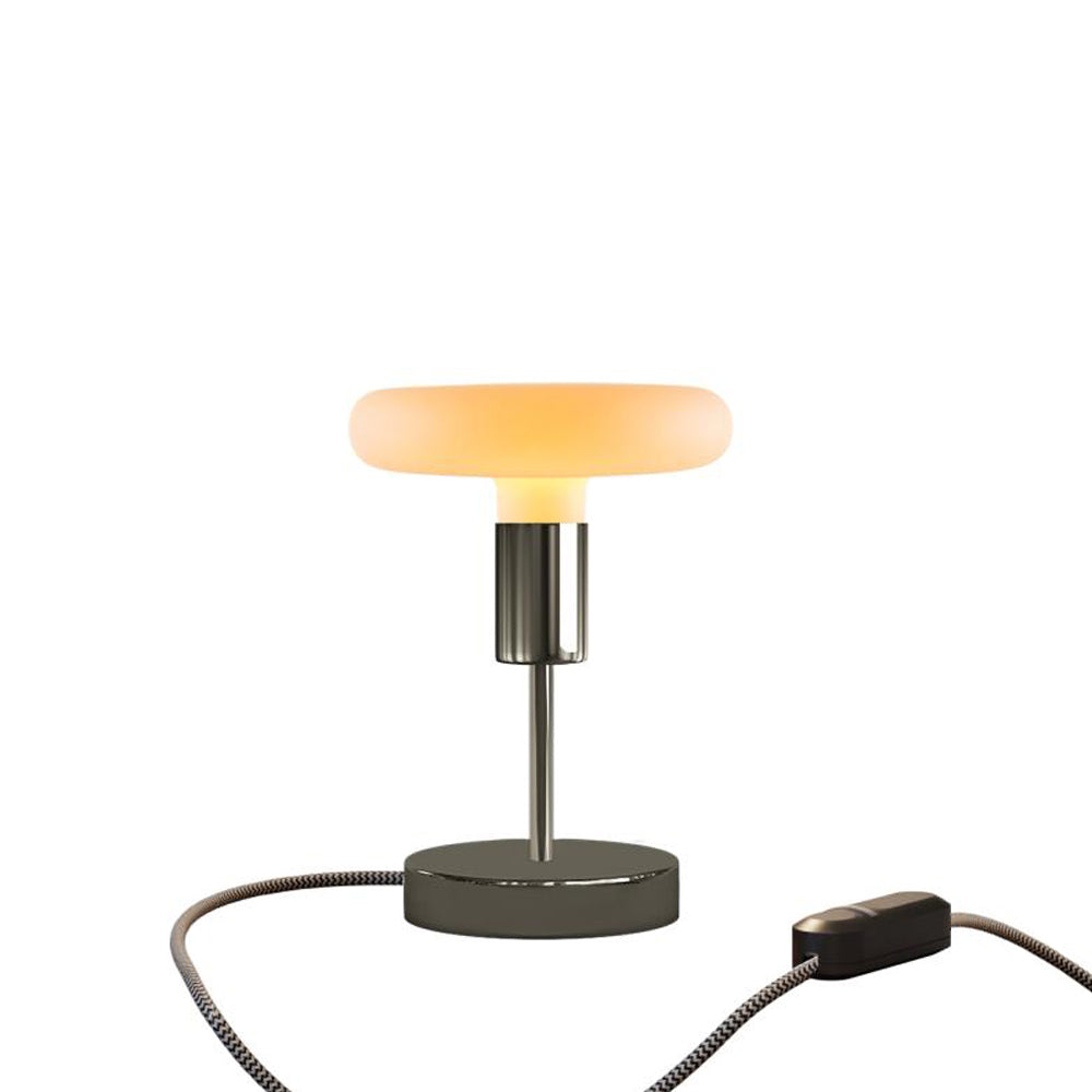 Lampada da tavolo Alzaluce Dash in metallo - Nero perla