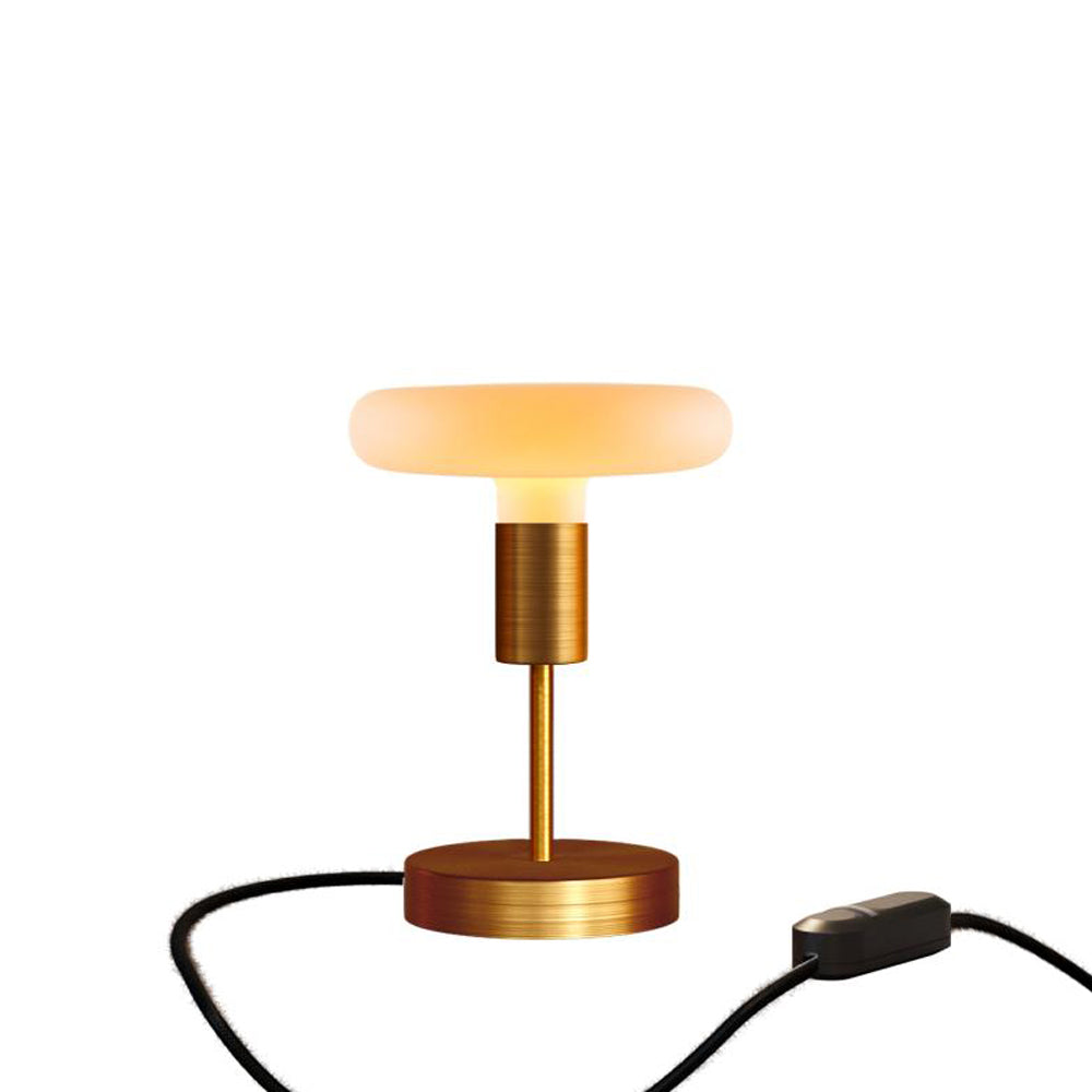Lampada da tavolo Alzaluce Dash in metallo - Rame satinato