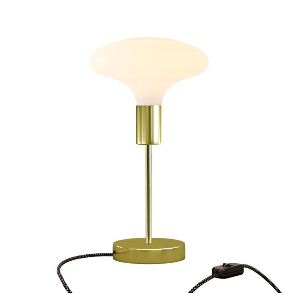 Lampada da tavolo Alzaluce Idra in metallo - Ottone