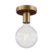 Fermaluce Metal, il punto luce in metallo a parete o soffitto - Bronzo satinato