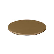 Base metallica tonda per lampada da tavolo MAG-Y - Bronzo satinato