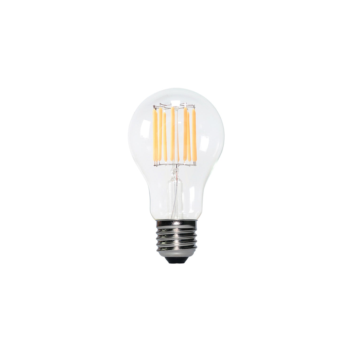 Lampadina LED trasparente B02 Linea 5V Filamento verticale Goccia A60 1,3W E27 Dimmerabile 2500K
