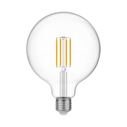 Lampadina LED Trasparente Globo G125 7W 806Lm E27 3500K Dimmerabile - N04