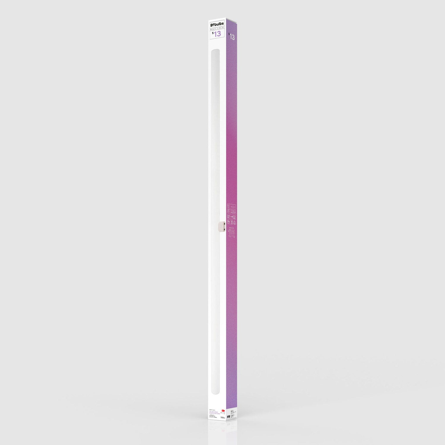 Lampadina LED a Effetto Porcellana CRI 90 Lineare S14d - lunghezza 1000 mm 9W 705Lm 2700K Dimmerabile - S13