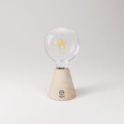 Lampada portatile ricaricabile Cabless01 con lampadina - personalizzabile (min 20 pezzi) - Neutro
