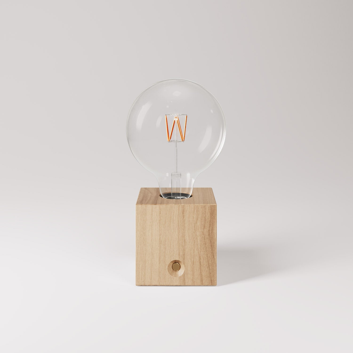 Lampada portatile ricaricabile Cabless03 con lampadina globo G125 - Neutro