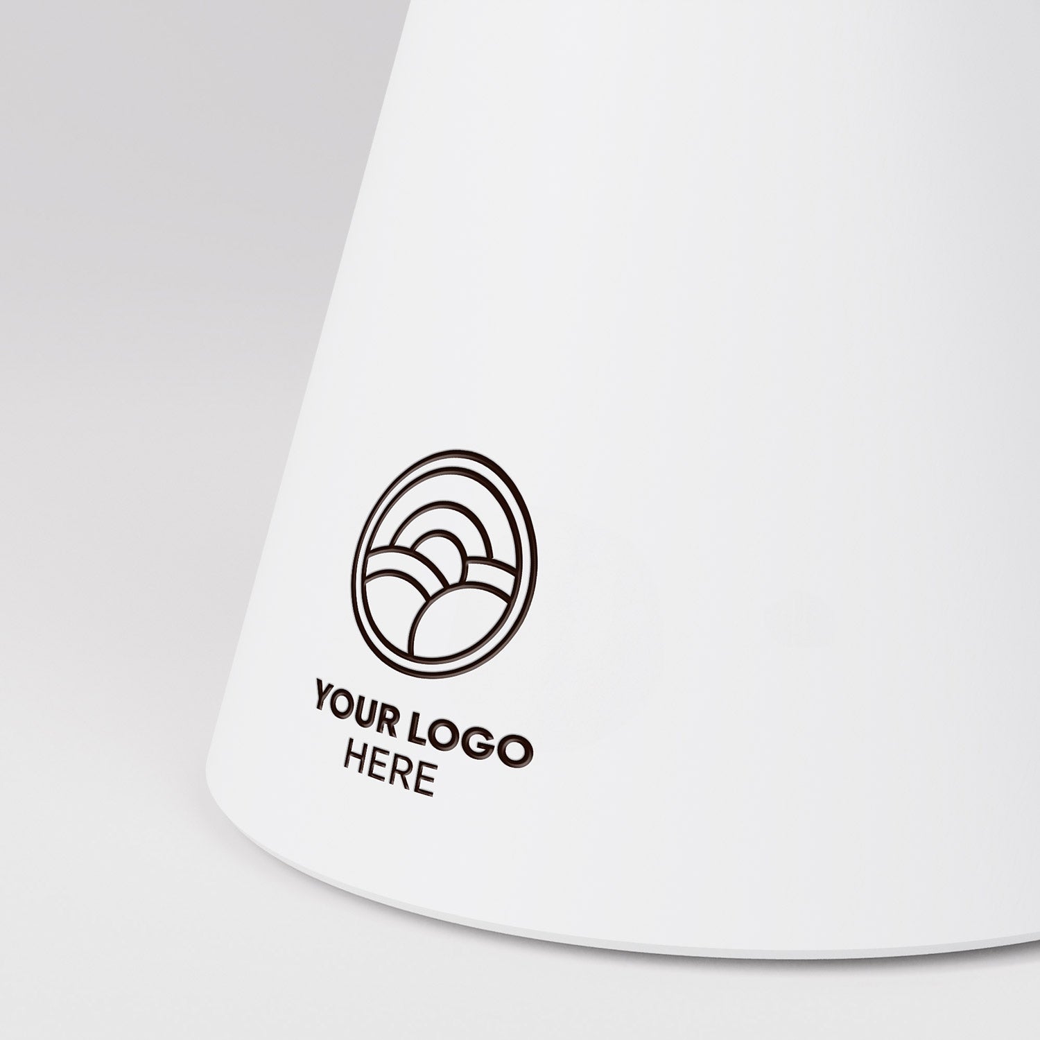 Lampada portatile ricaricabile Cabless11 con lampadina - personalizzabile (min 20 pezzi) - Bianco