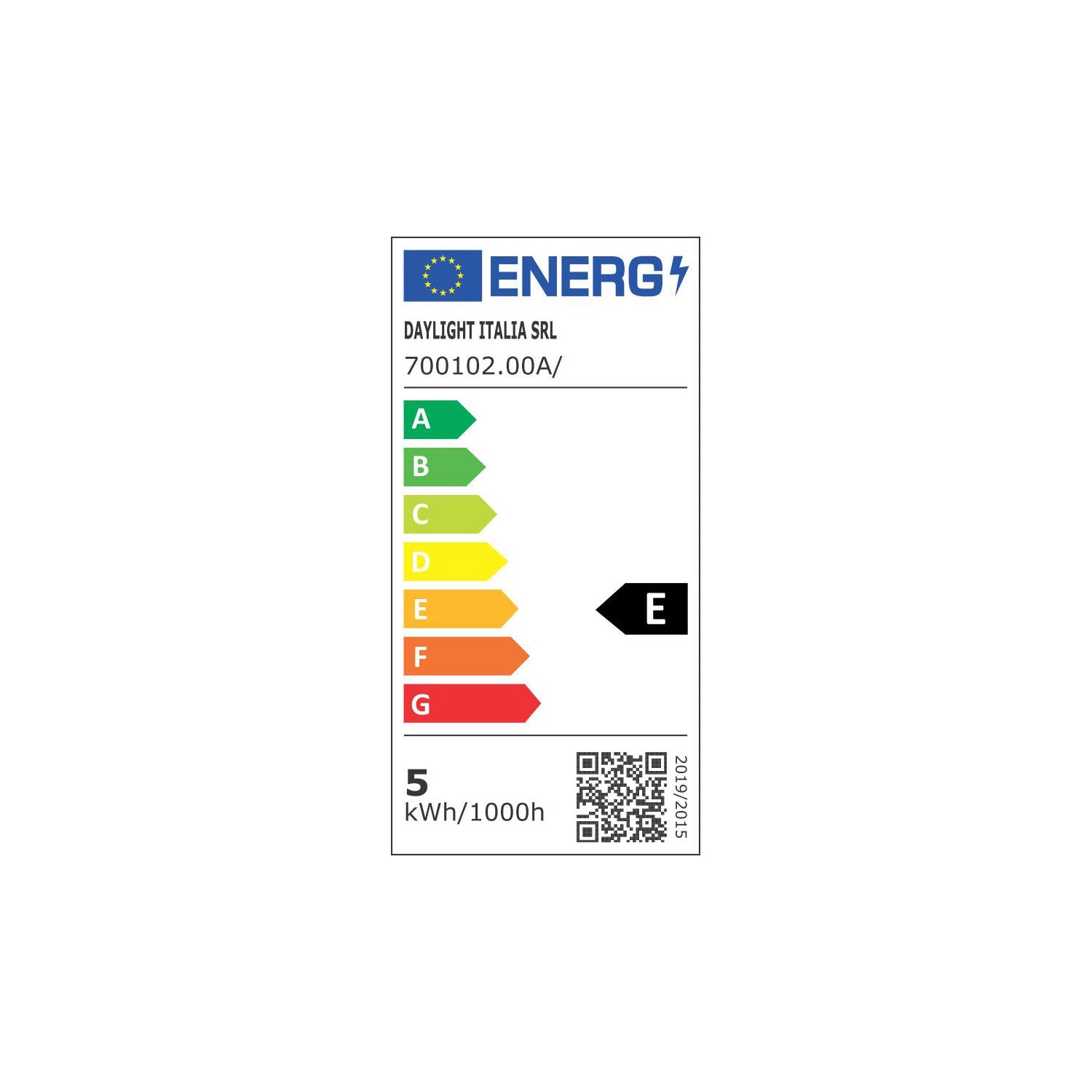 Lampadina LED Trasparente Oliva 4,5W 470Lm E14 2700K