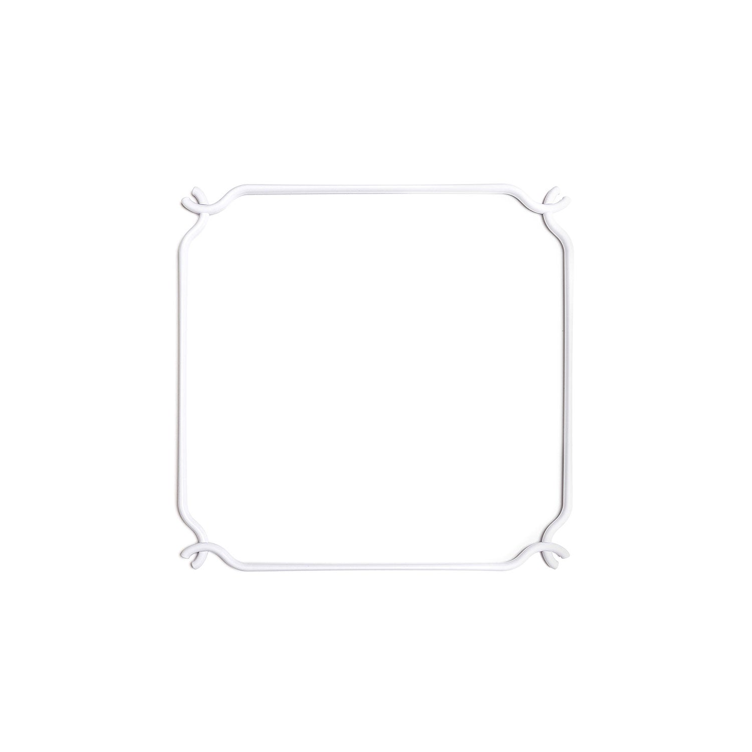 Cage Quadrato - Struttura per lampadari - Bianco