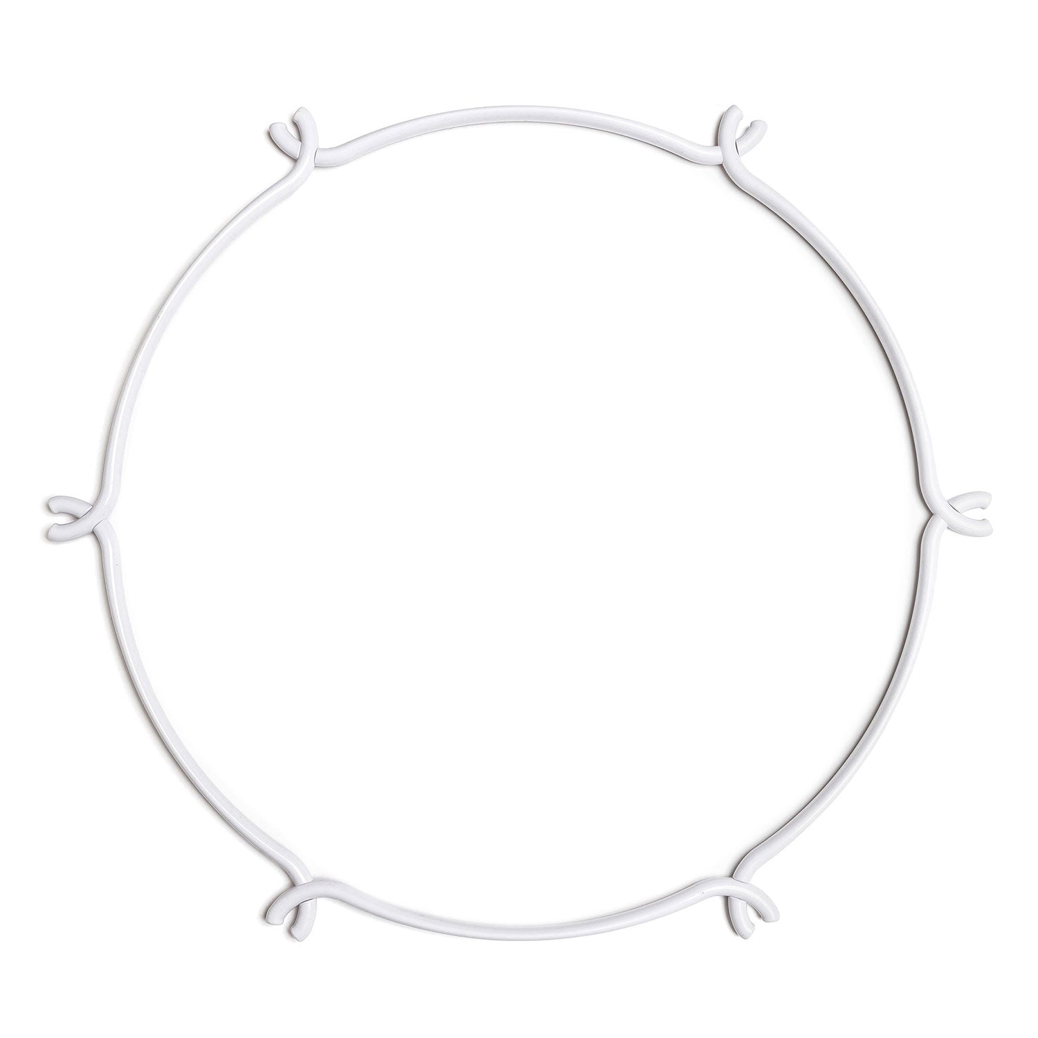 Cage Cerchio - Struttura per lampadari - Bianco