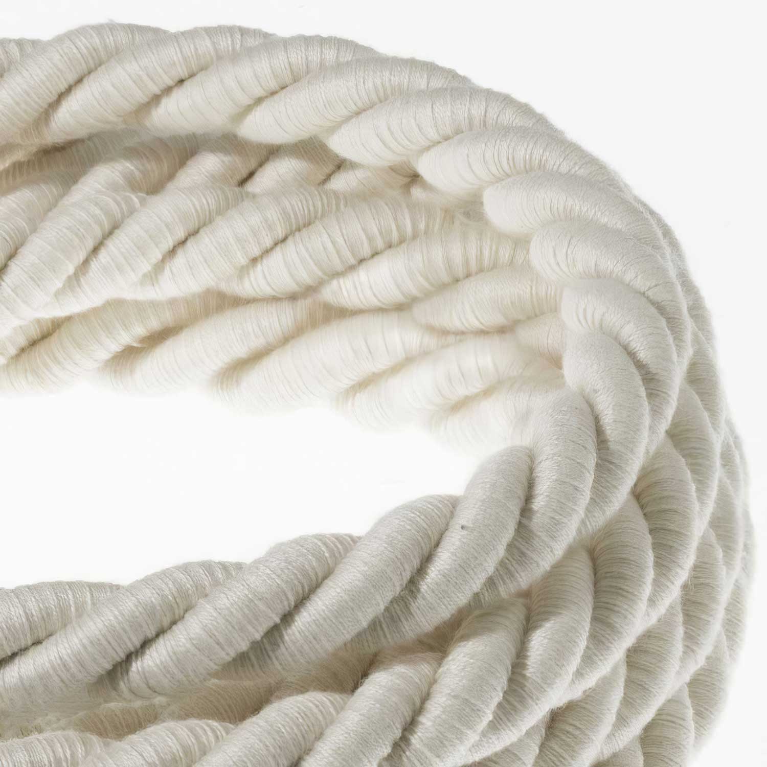 Cordone elettrico 3x0,75 rivestito in cotone grezzo