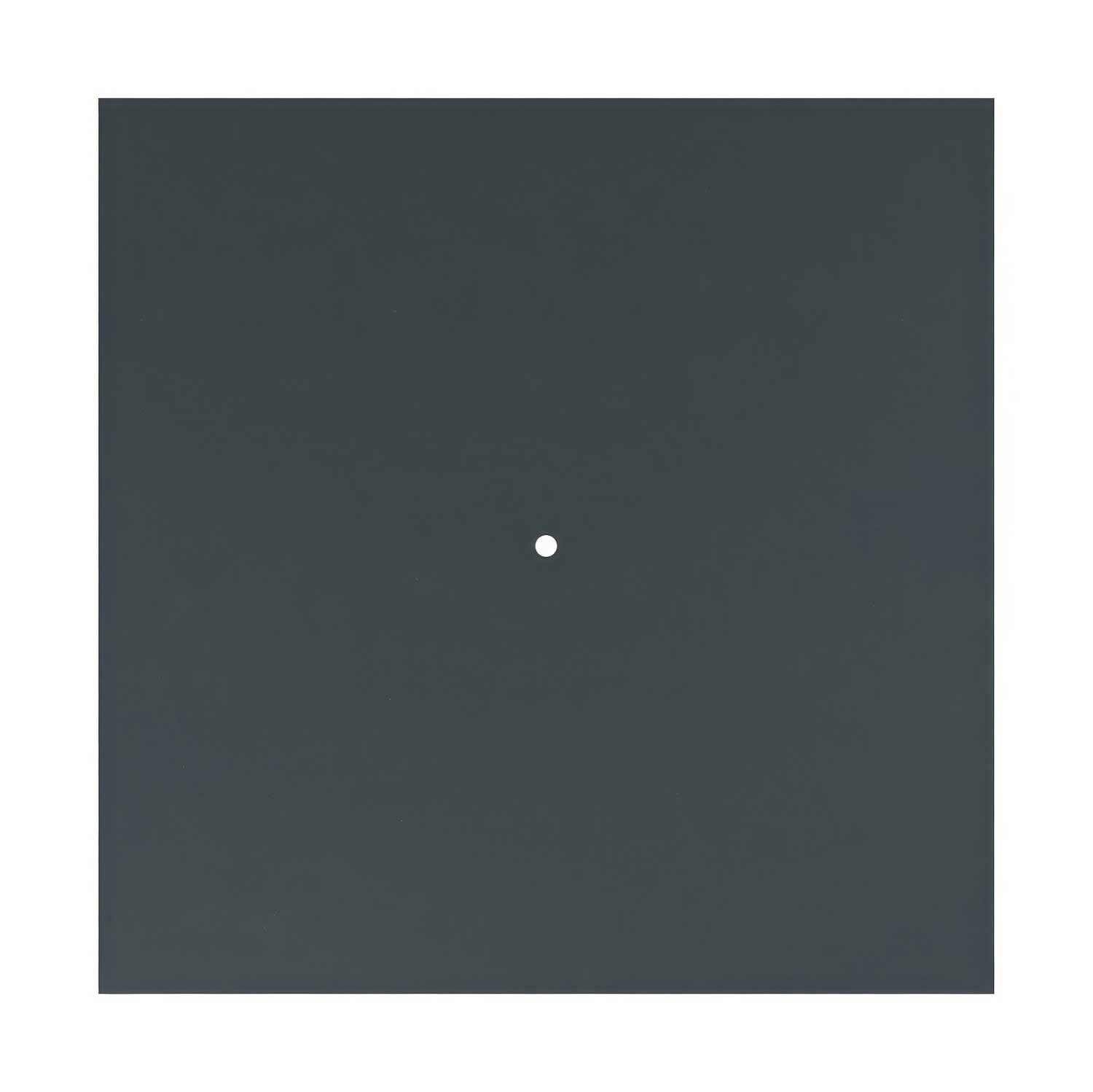 Rosone XXL Rose-One quadrato, 400 mm con 1 foro e 4 fori laterali - Antracite
