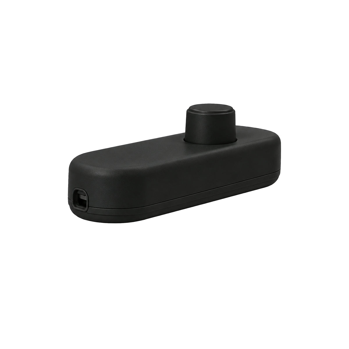 Dimmer universale per lampade da tavolo con pulsante rotativo per lampadine LED e incandescenza - Nero