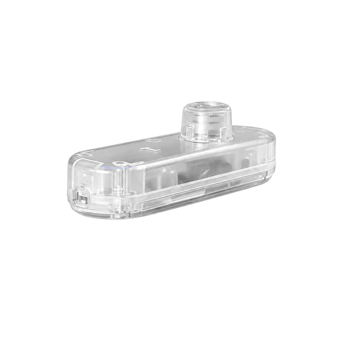 Dimmer universale per lampade da tavolo con pulsante rotativo per lampadine LED e incandescenza - Trasparente