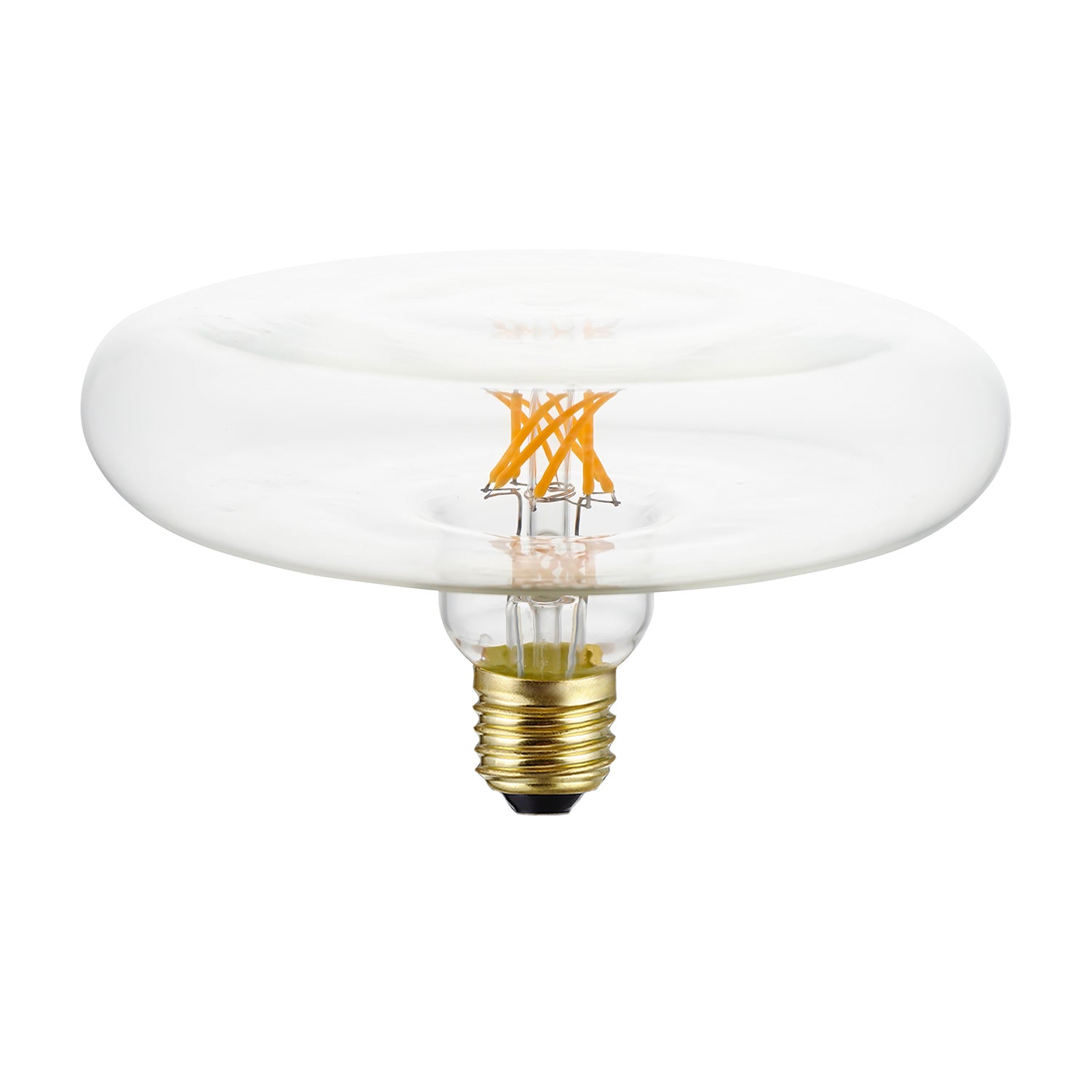 Lampadina LED Trasparente DASH D170 filamento twisted 6W 610Lm E27 2700K Dimmerabile