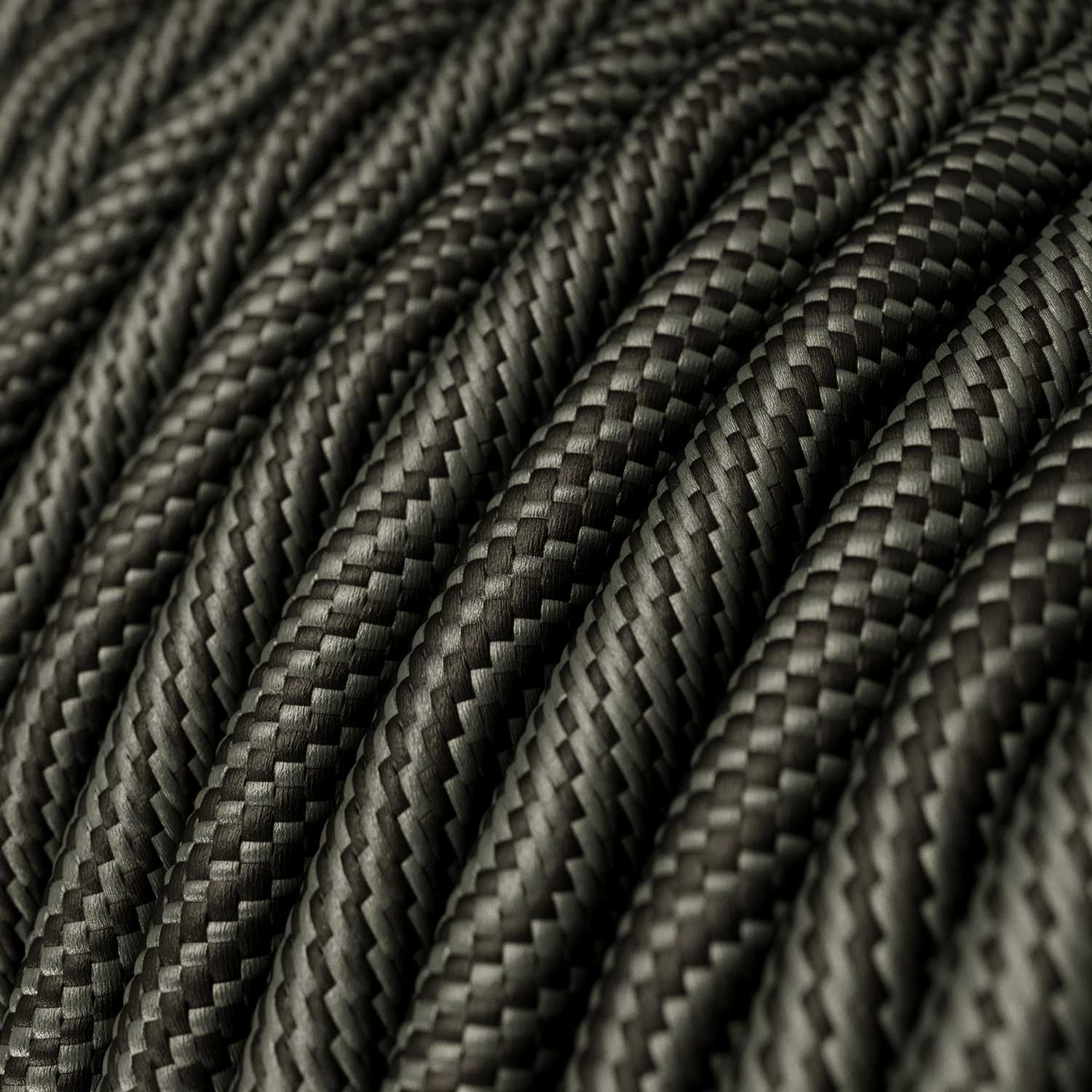 Lampada da tavolo Alzaluce Tiche in metallo - Nero perla