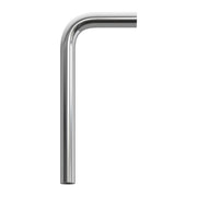 Tubo curvo di estensione 14 cm in metallo - Cromo